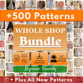 600+ Sewing Patterns Bundle – Women, Men & Kids PDF Patterns | Instant Download